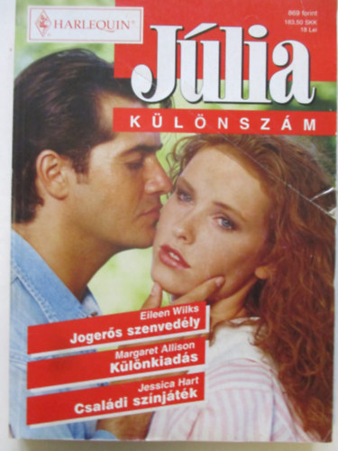 T�bb szerz� - J�lia k�l�nsz�m 13. k�tet (Joger�s szenved�ly, K�l�nkiad�s, Csal�di sz�nj�t�k)