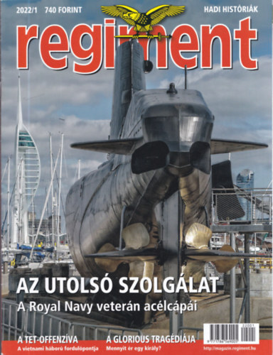 Trs  Istvn  (Fszerk.) - 4 db Regiment magazin szrvny lapszm: 2022/1, 2, 4, 5