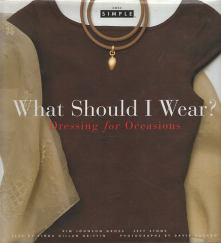 What Should I Wear? Dressing for Occasions