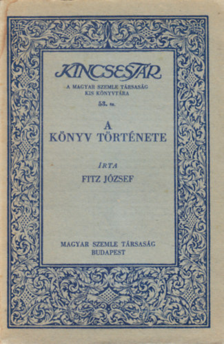 Fitz József - A könyv története