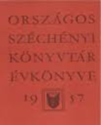 Az Orszgos Szchnyi Knyvtr vknyve 1957