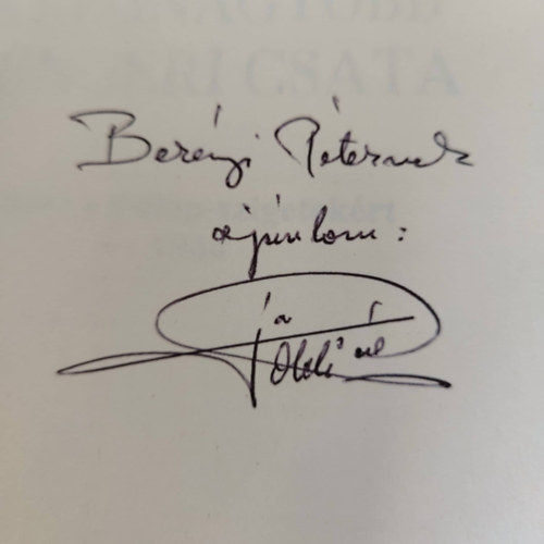 Földi Pál - A legnagyobb tengeri csata - dedikált!