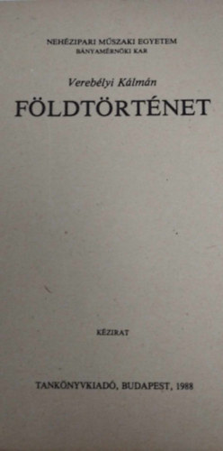 Vereb�lyi K�lm�n - F�ldt�rt�net