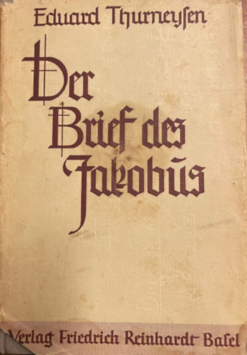 Der Brief des Jacobus (Jakab levele) NMET NYELVEN