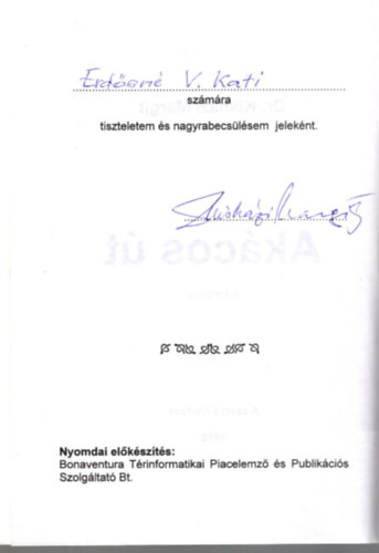 Dr. Kishzi Margit - Akcos t - kisregny- dediklt