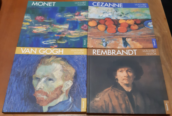 Vil�gh�r� fest�k: Monet + Rembrandt + Van Gogh + C�zanne