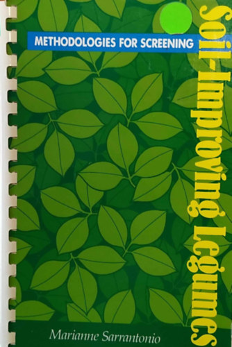 Marianne Sarrantonio - Soil-Improving Legumes