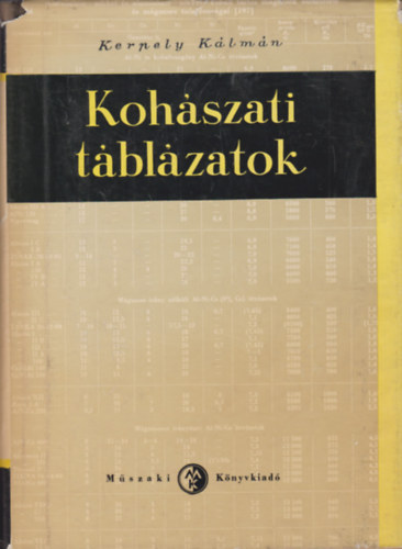 Kerepely K�lm�n - Koh�szati t�bl�zatok
