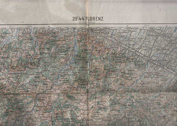 Florenz t�rk�p (1:200000)