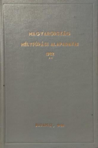 Magyarorszg mlyfrsi alapadatai 1978 II.