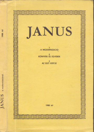 Janus 1988. tl (V/1-3.)- tokban