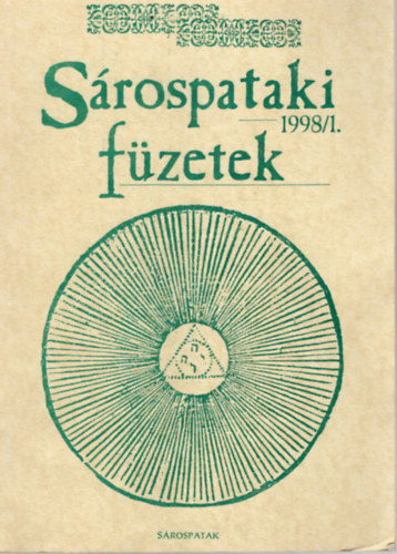 Dr. Nagy Antal Mihly - Srospataki fzetek 1998/1.