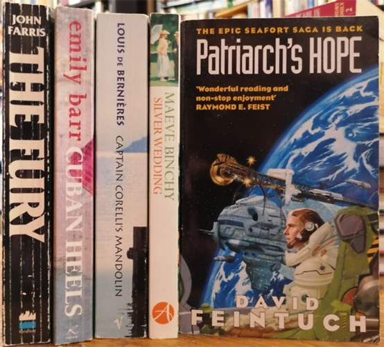 Sz�rakoztat� irodalom - 5 db angol nyelv�