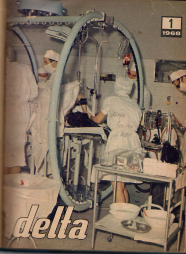 Vásárhelyi Tamás (főszerk.) - Delta - Tudományos-technikai magazin 1968. teljes évfolyam (egybekötve)