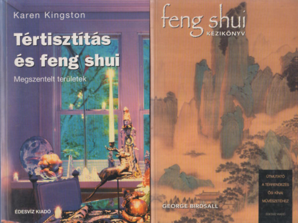 2 db Feng Shui knyv: Trtisztts s feng shui + Feng shui kziknyv