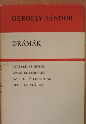 Gergely Sndor - Drmk