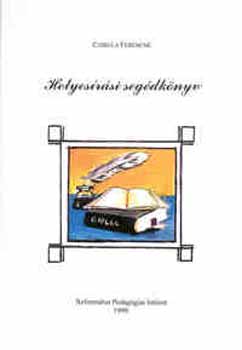Czibula Ferencn� - Helyes�r�si seg�dk�nyv