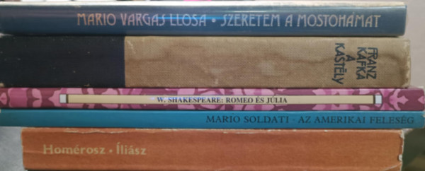 Mario Soldati, Williem Shakespeare, Franz Kafka, Mario Vargas LLosa Homrosz - Klasszikus knyvcsomag