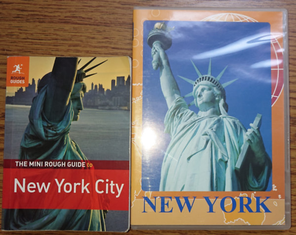 A The Mini Rough Guide To New York City cíímű útikönyv ajándék New York DVD-vel