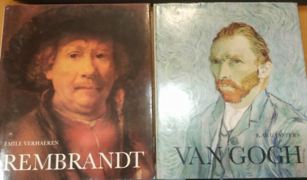 Karl Jaspers �mile Verhaeren - 2 db klasszikus fest�: Rembrandt + Van Gogh