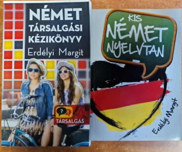 Erdlyi Margit - 2db nmet nyelvknyv :Kis nmet nyelvtan,Nmet trsalgsi kalauz