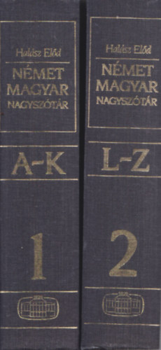 Halsz Eld - Nmet-magyar nagysztr I-II.