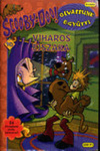 Viharos jszaka (Scooby-Doo! Olvassunk egytt!)- 24 db. kivghat jtkkrtyval