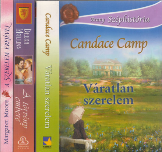 Vratlan szerelem + A trvny embere + A szerelem erejvel (3 db)