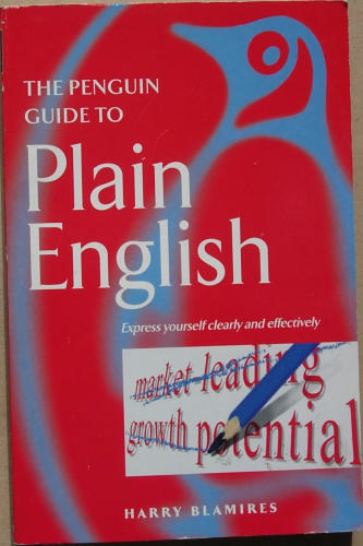 Harry Blamires - The Penguin Guide to Plain English (Penguin Reference Books)