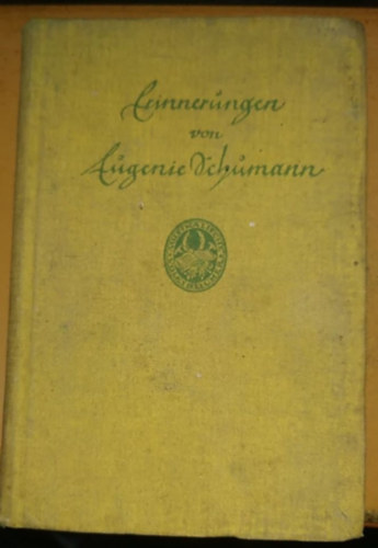 Eugenie Schumann - Erinnerungen