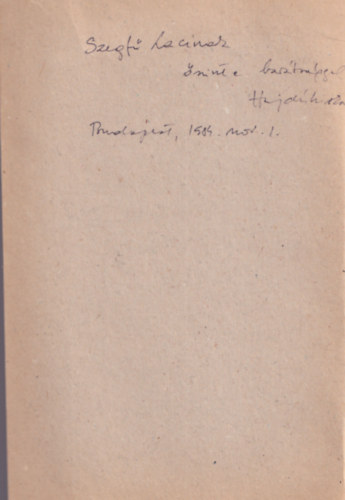 Rácz Endre Hajdú Mihály (szerk.) - Név és társadalom a III. Magyar Névtudományi Konferencia előadásai ( Veszprém, 1980. szeptember 22-24. ) Különlenyomat - dedikált