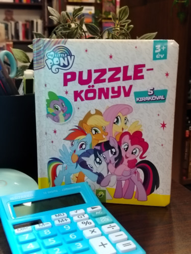 Puzzle-K�nyv: My Little Pony - 5 kirak�val