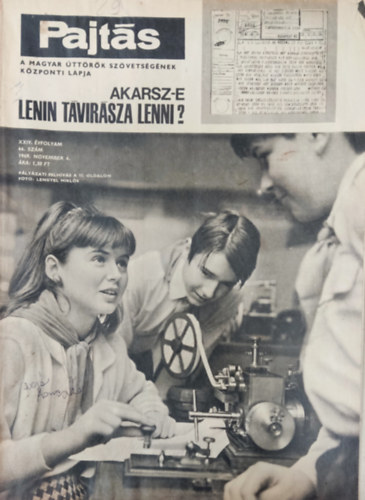 Vasv�ri Ferenc  (szerk.) - Pajt�s XXIV. �vfolyam 44. sz�m (1969)