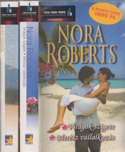 Nora Roberts - Vir�gok szigete - Mer�sz v�llalkoz�s + Ny�ri �r�m�k (2 db)