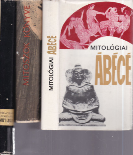 3 db. mitológia (Mitológiai ábécé + Mítoszok könyve + Mitológia)