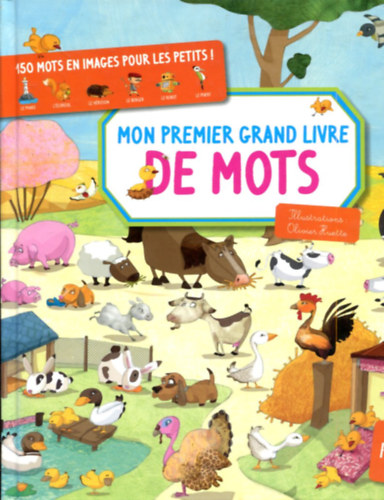 Olivier Huette  (illustrations) - Mon premier grand livre DE MOTS