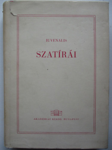 Iuvenalis - Iuvenalis szatri (latin-magyar)