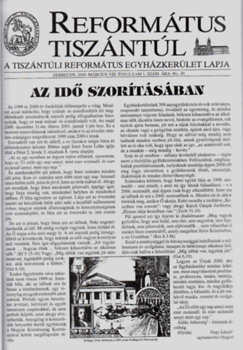 Ifj. Dr. Fekete Kroly - Reformtus Tiszntl 2000. vfolyam (teljes)