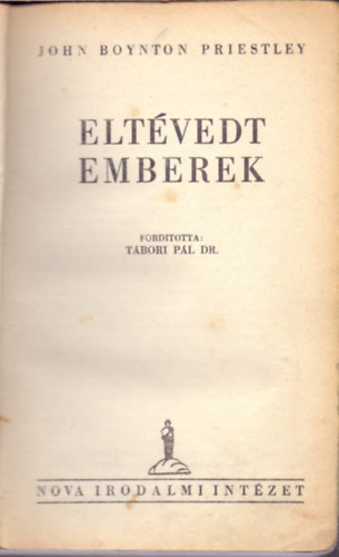 Priestley John Boynton - Eltvedt emberek