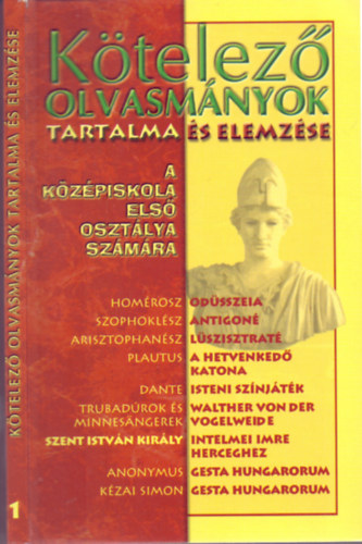 Elekes Szentgotai Blamka - Ktelez olvasmnyok tartalma s elemzse - A kzpiskola els osztlya szmra