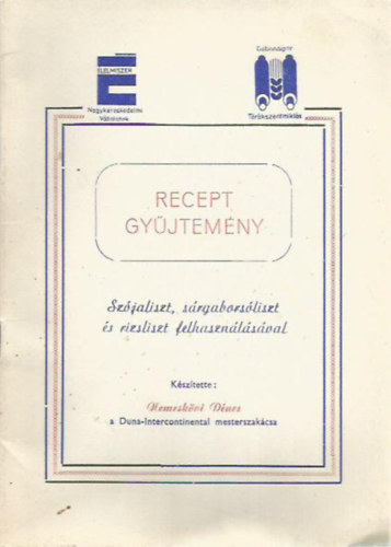 Nemesk�vi D�nes - Recept gy�jtem�ny