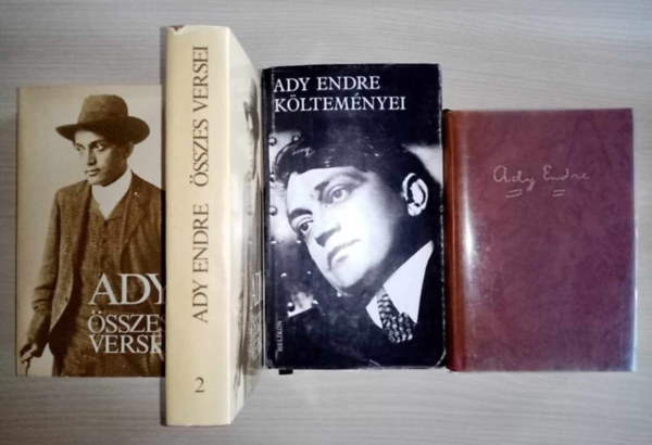 Ady Endre - Ady Endre knyvcsomag (4db) Ady sszes versei I-II. + Ady Endre kltemnyei + Ady Endre kltemnyei - vlogats