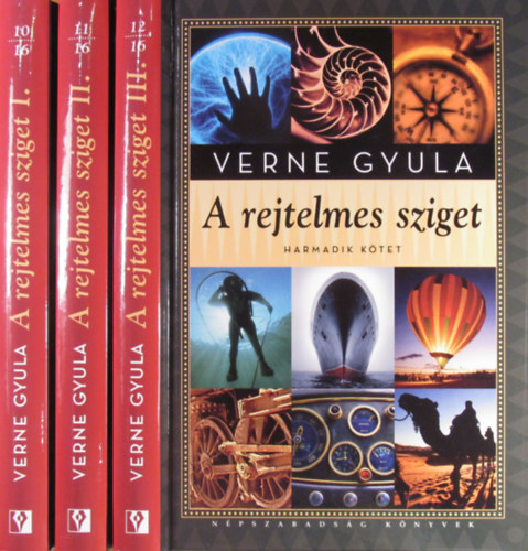 Verne Gyula - A rejtelmes sziget I-III.