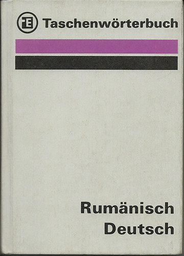 Rumnisch Deutsch Taschenwrterbuch