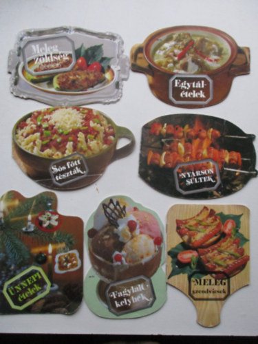 7 db füzet a Receptéka sorozatból