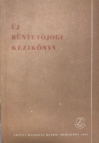 Új büntetőjogi kézikönyv