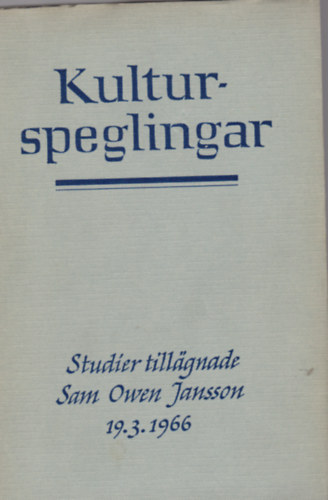 Kulturspeglingar