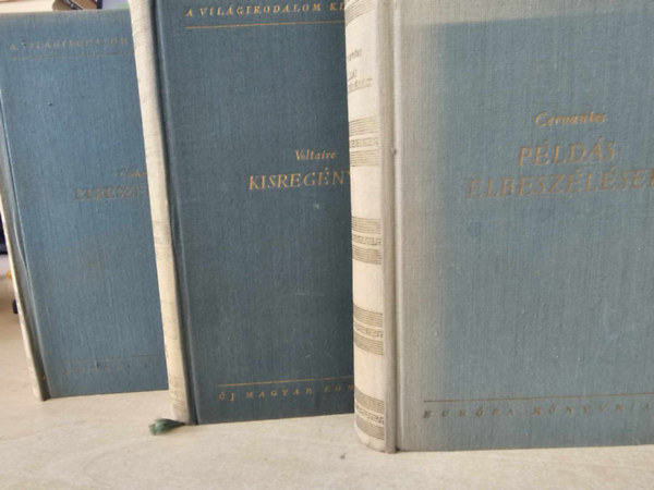 Voltaire, Cervantes Csehov - Csehov elbeszélések+ Voltaire kisregények + Cervantes példás elbeszélések (3db A világirodalom klasszikusai sorozatból)