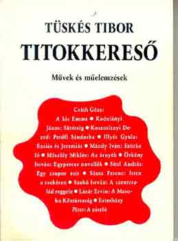 T�sk�s Tibor - Titokkeres�