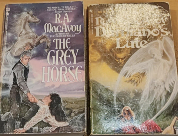 R. A. MacAvoy - 2 db R. A. MacAvoy: The Grey Horse + Damiano's Lute